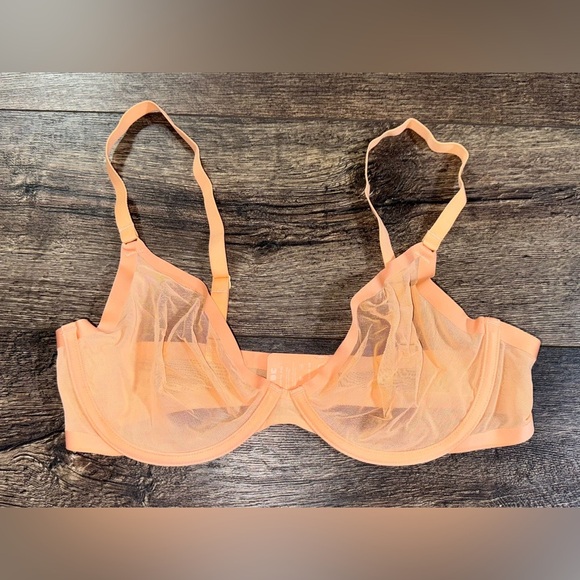 NWOT CUUP The Plunge Mesh Bra - Picture 1 of 5